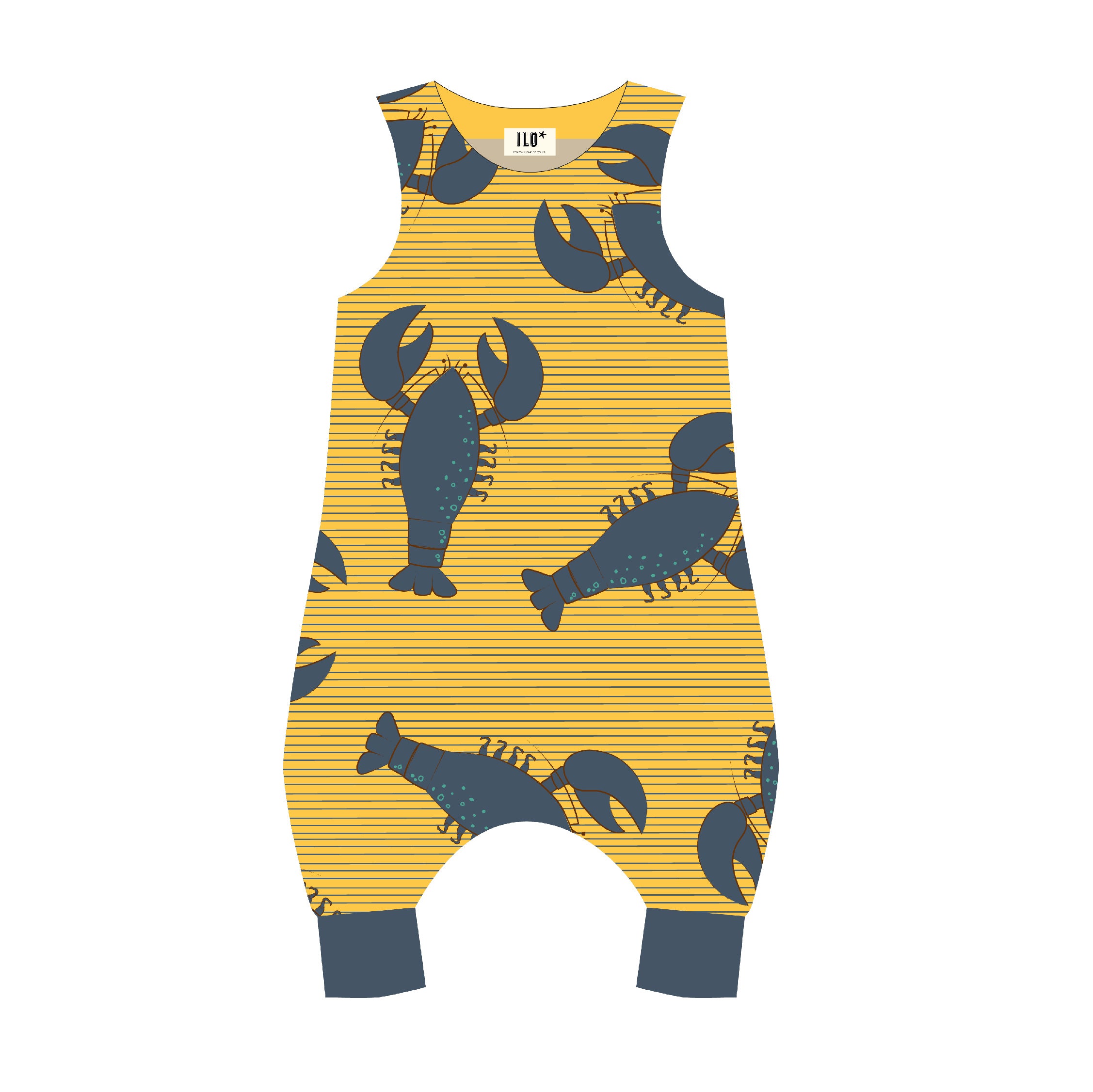 Blue Lobsters Print ILO Clothing