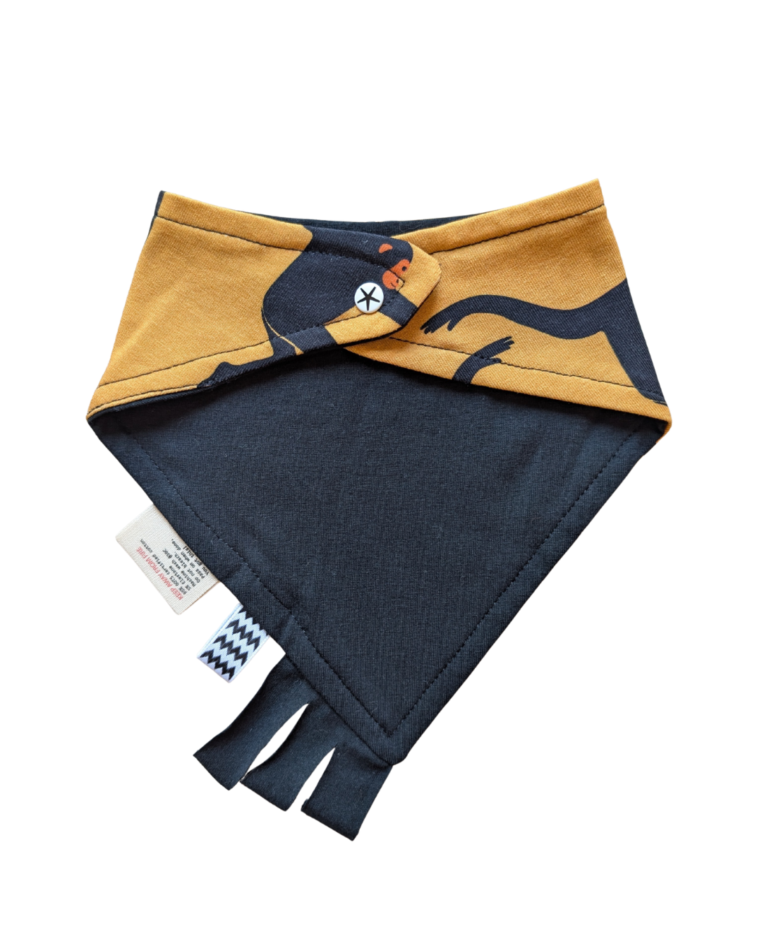 Chimp Bandana Taggy Bib