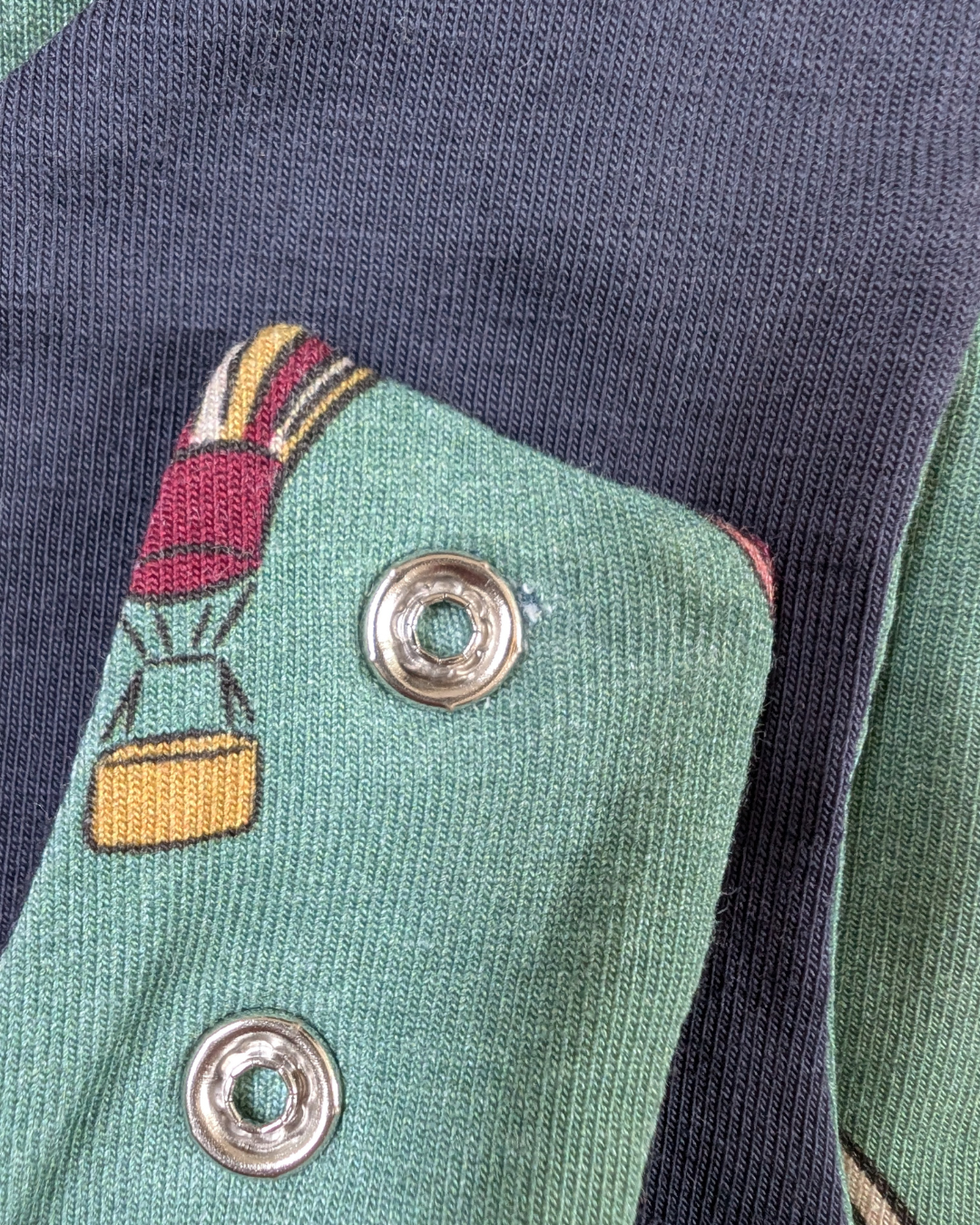 Secret Sale Green Hot Air Balloon Romper 6-12 month