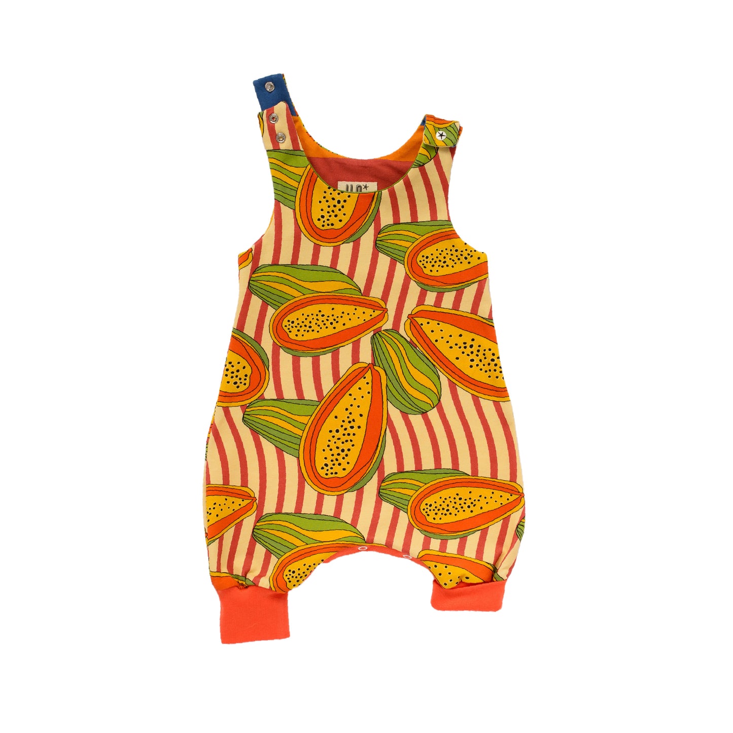Papayas Organic Jersey Romper