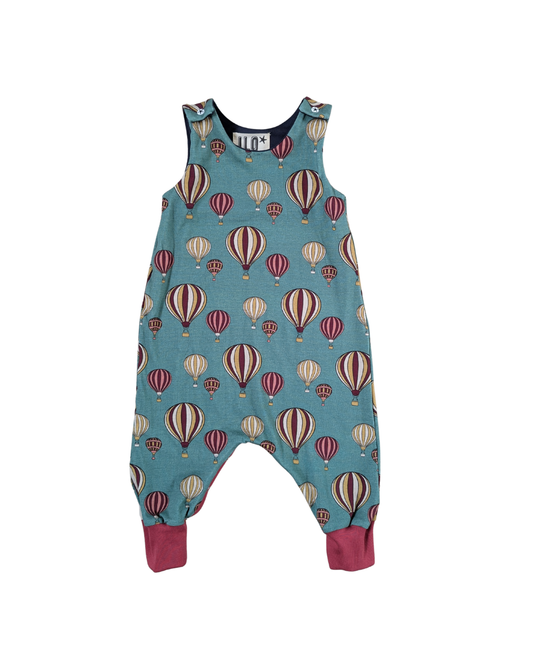 Secret Sale Green Hot Air Balloon Romper 6-12 month