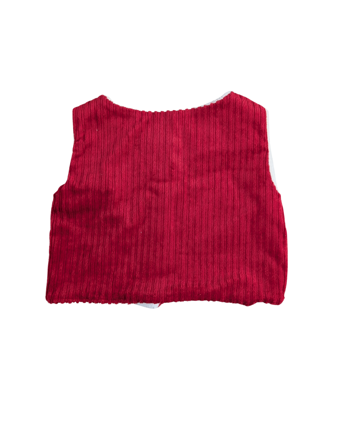 Secret Sale Red Cord Plush Gilet 12-36 Months