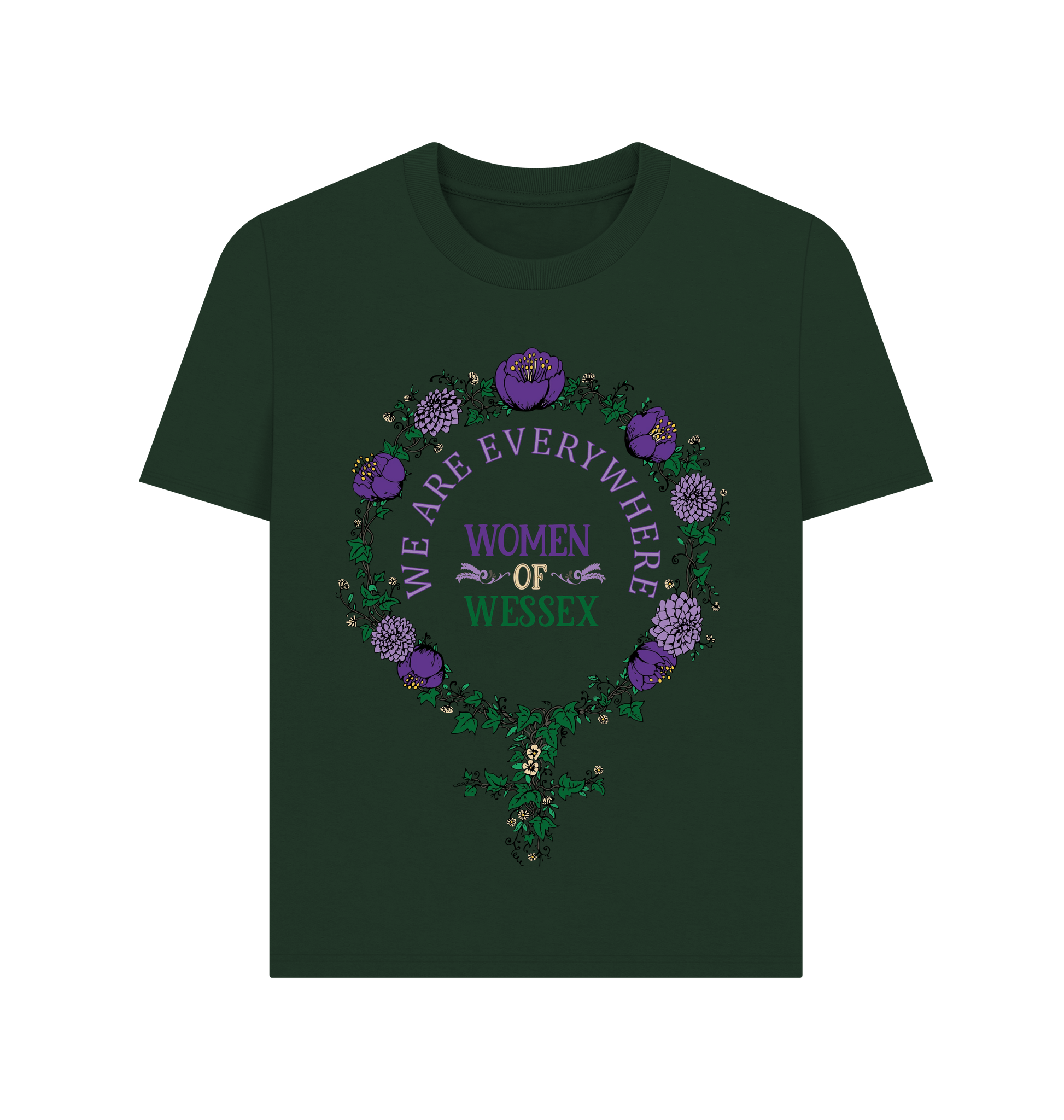 Evergreen Printed T-shirt Front