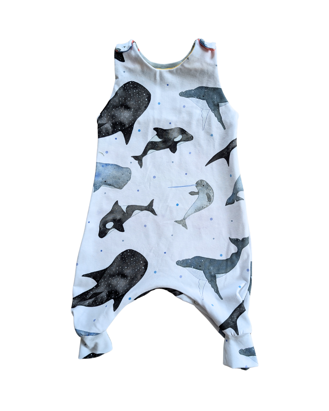 Secret Sale Whales Romper 6-12 months