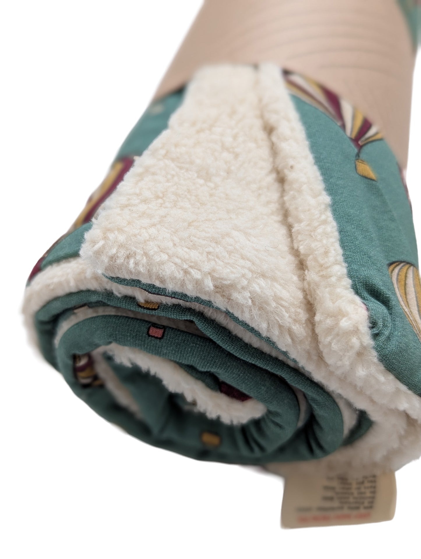 Organic Cotton Plush Blanket (various prints)