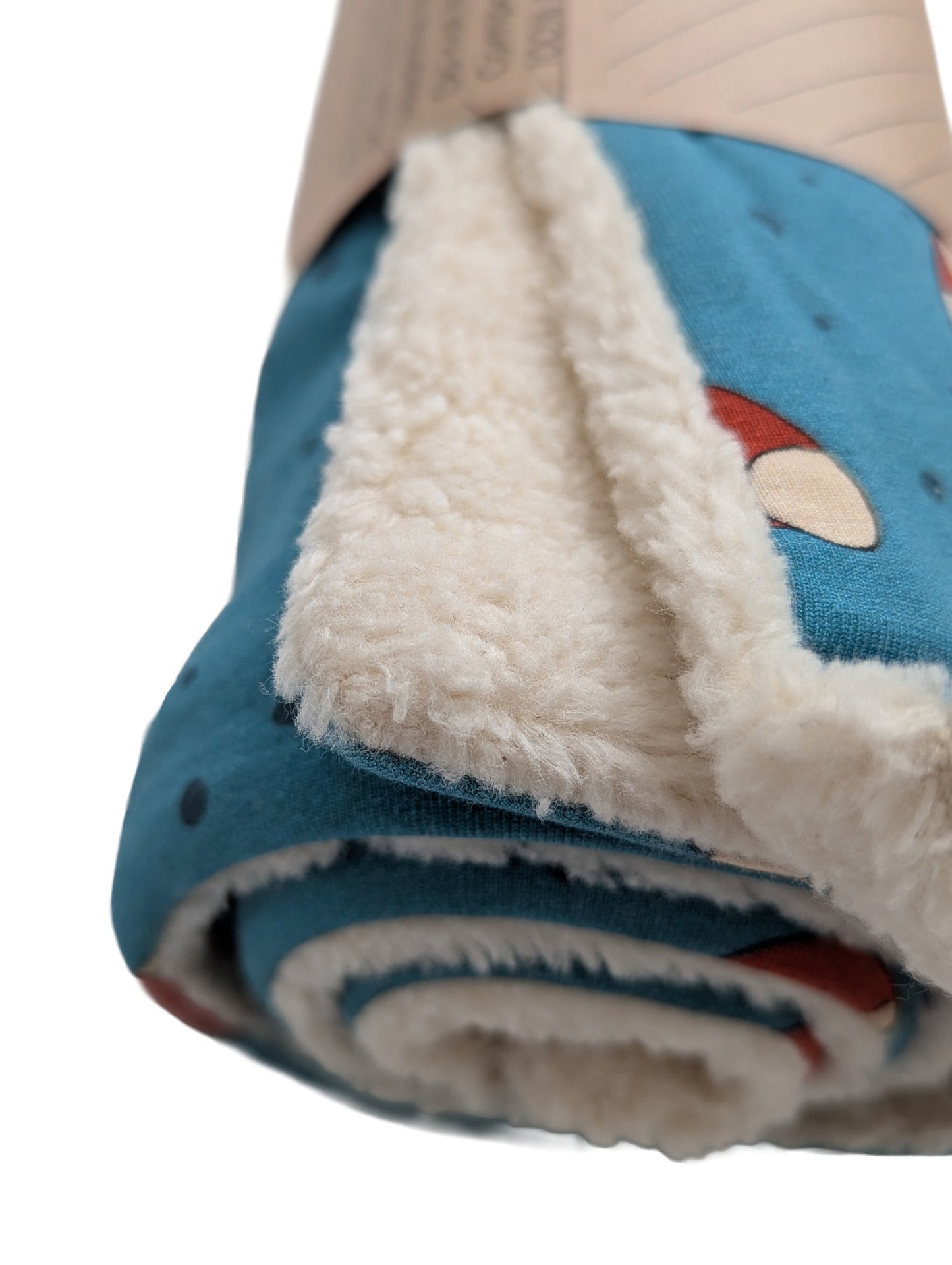 Organic Cotton Plush Blanket (various prints)