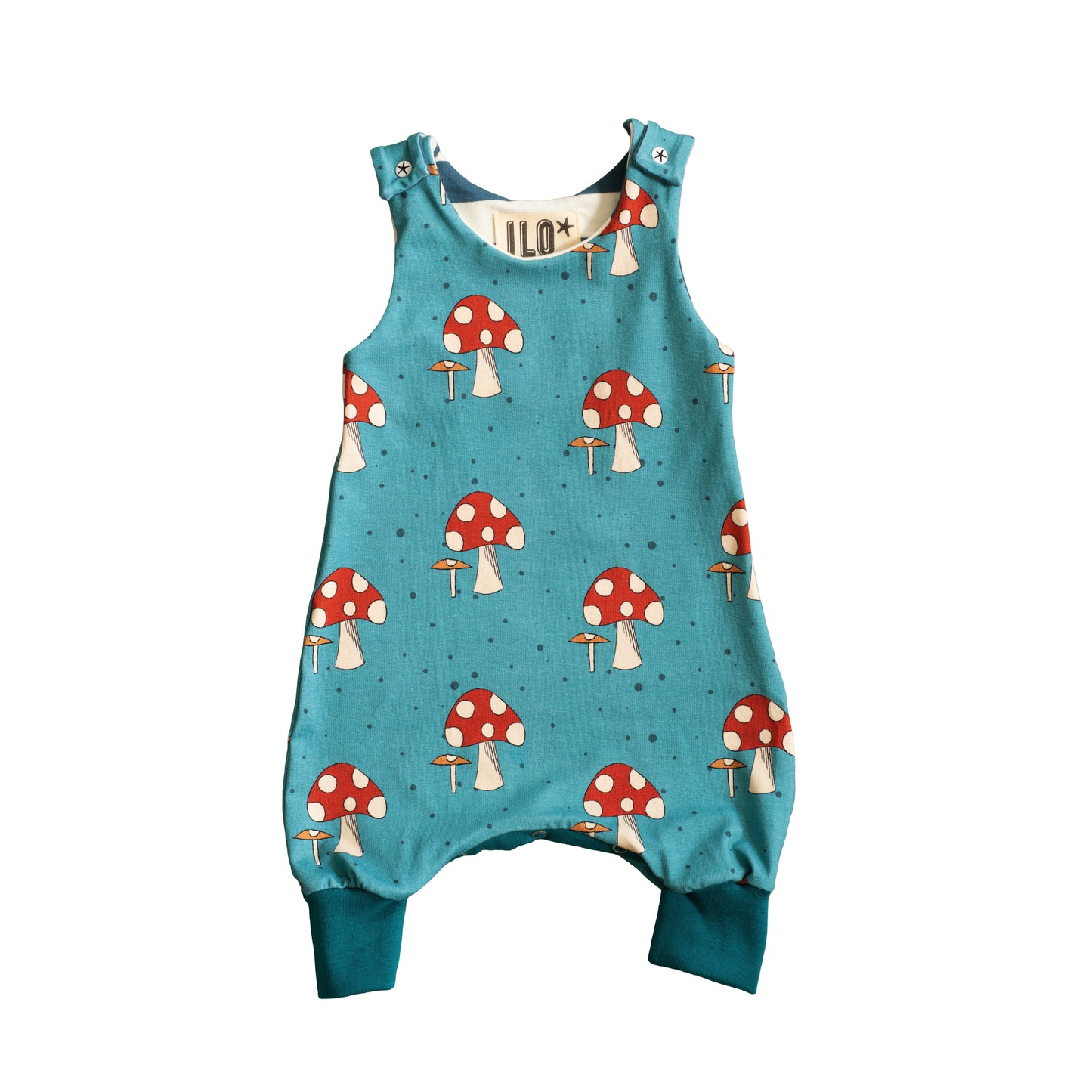 Toadstools Organic Romper
