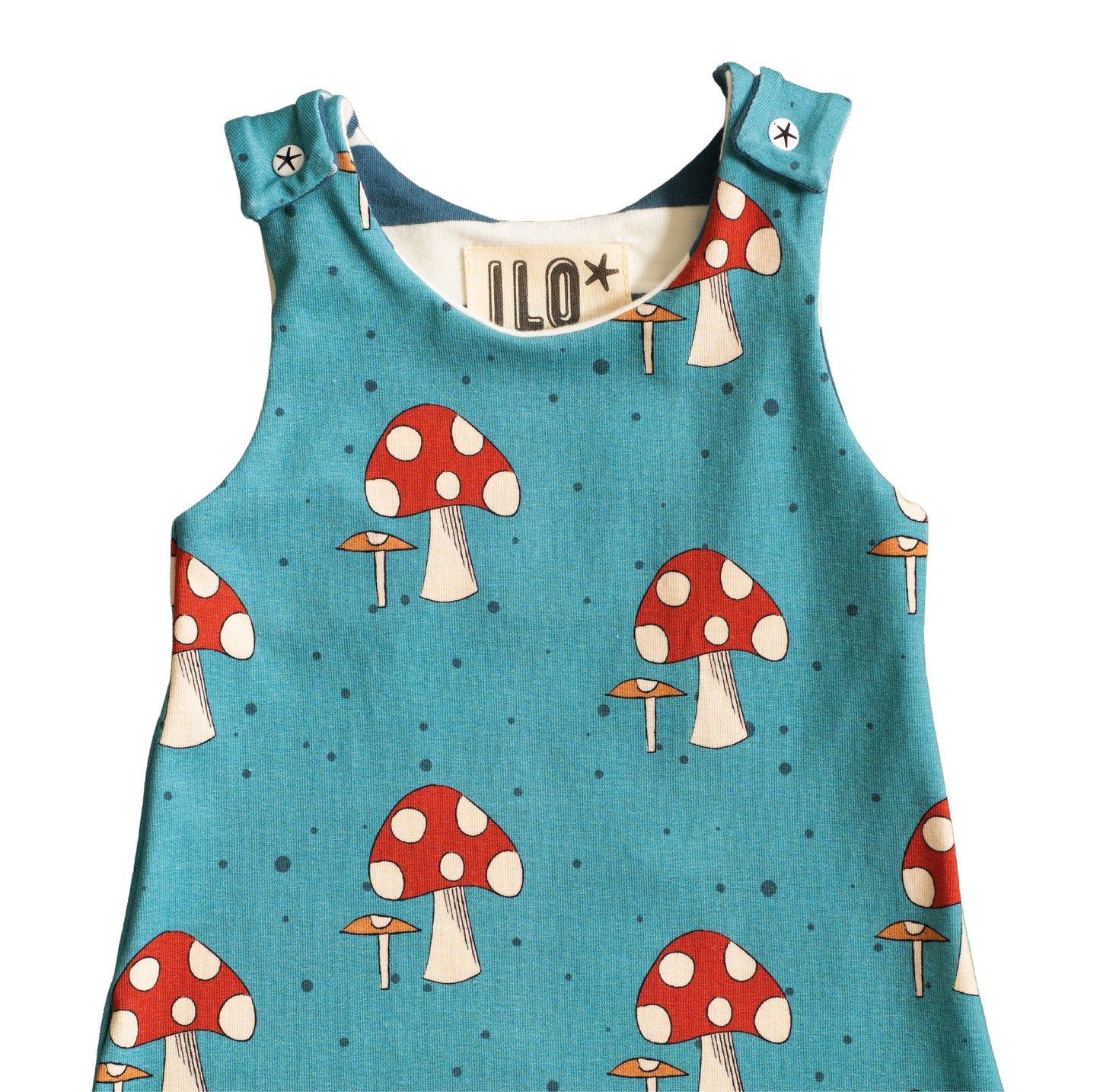 Toadstools Organic Romper