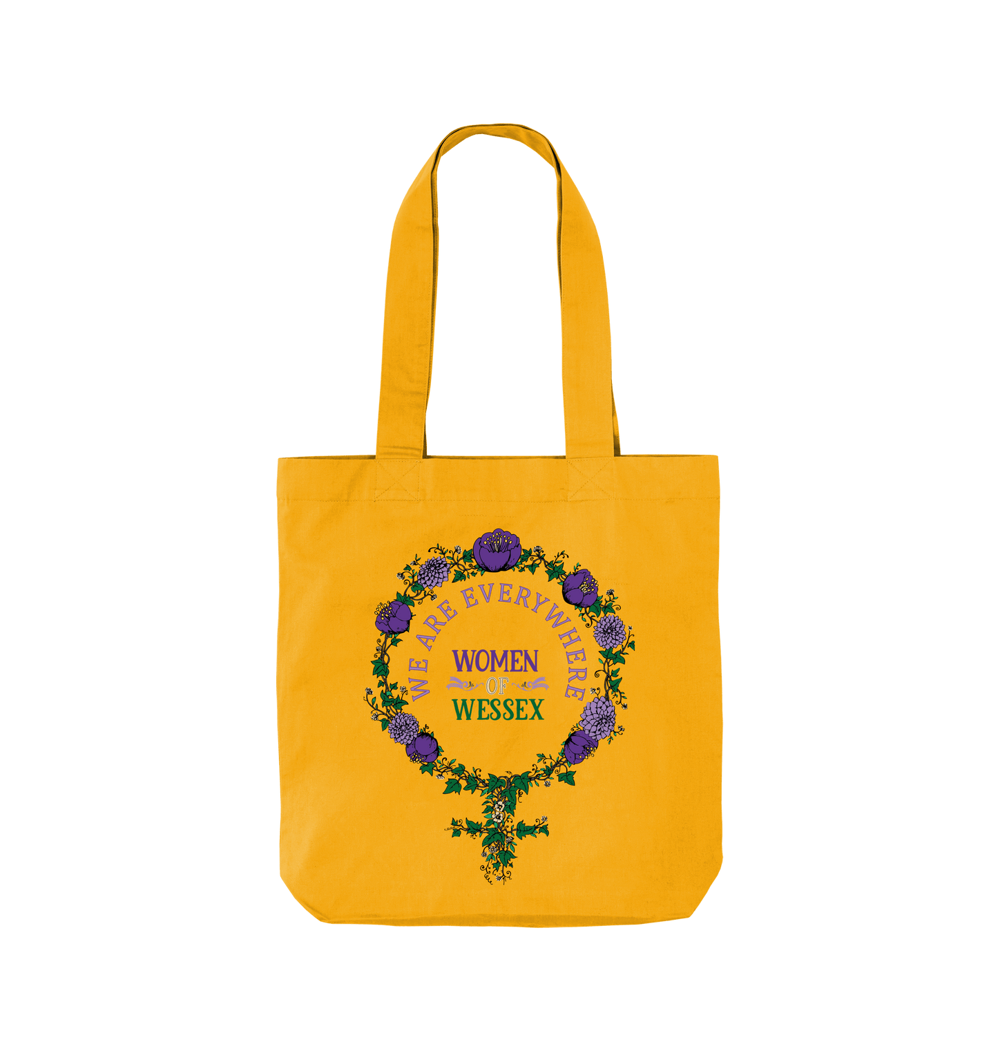 Sunflower Printed Bag Front