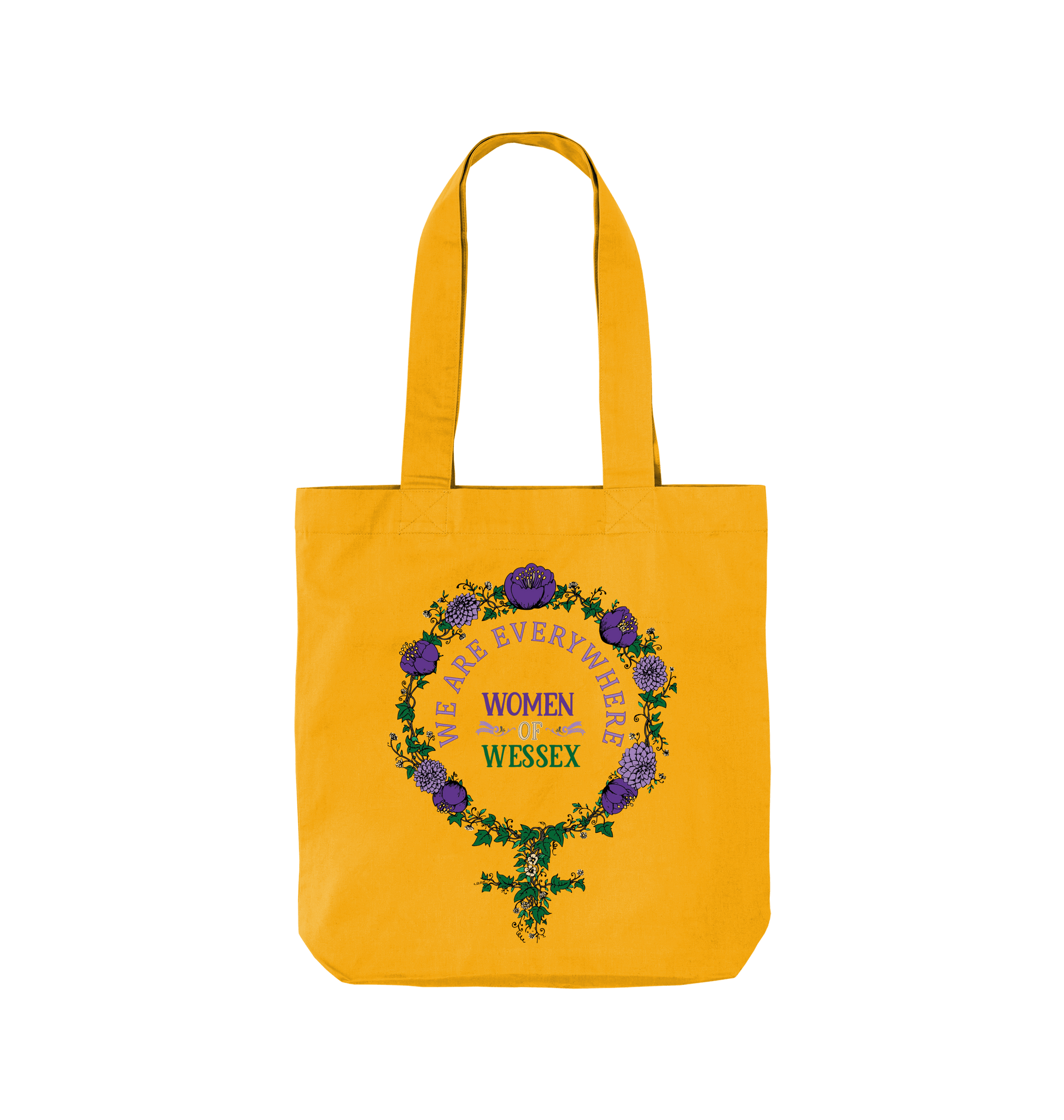 Sunflower Printed Bag Front