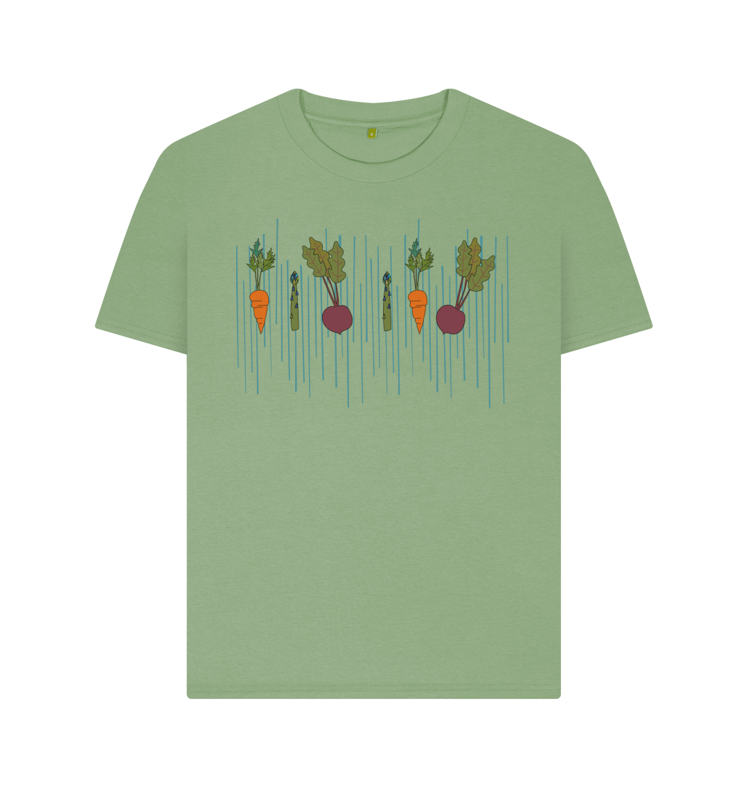 Sage Printed T-shirt Front