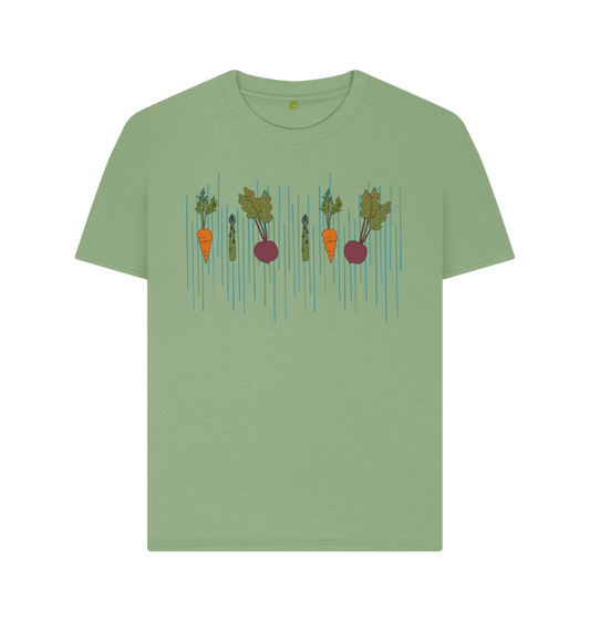 Sage Printed T-shirt Front