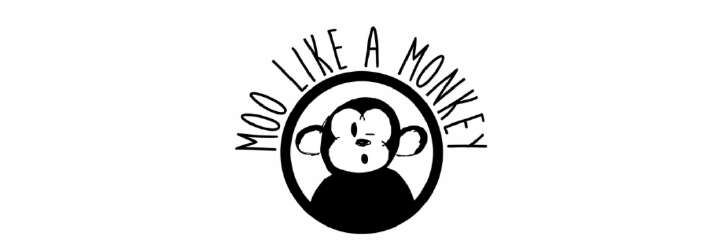 moo like a monkey logo