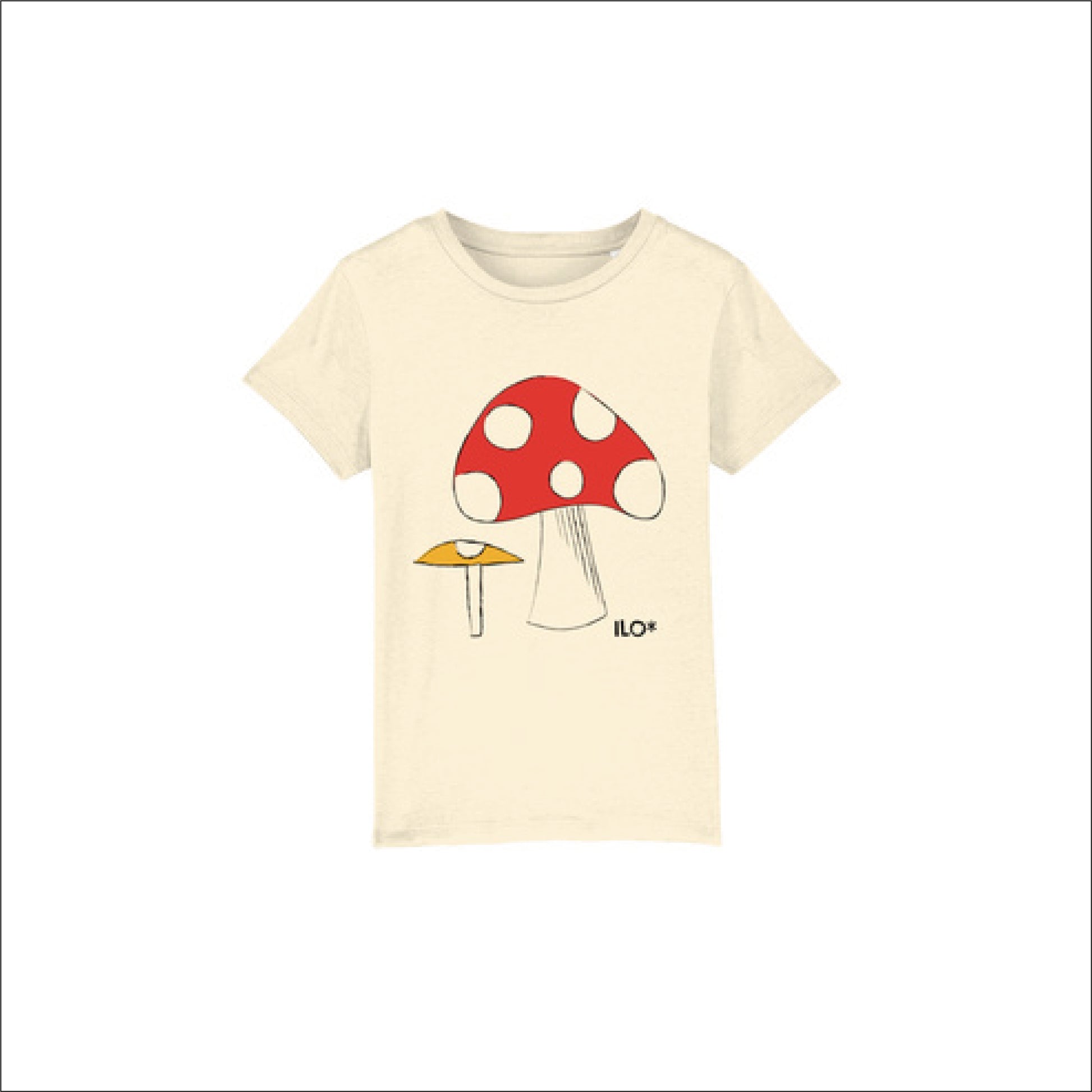 Toadstools Children Screen Printed T-Shirt