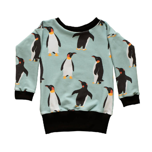 ILO Penguins Organic Sweatshirt front